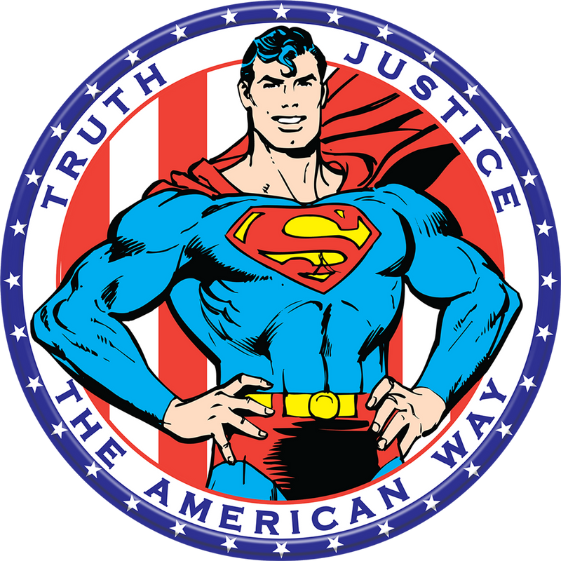 Metal Sign: Superman - American Way