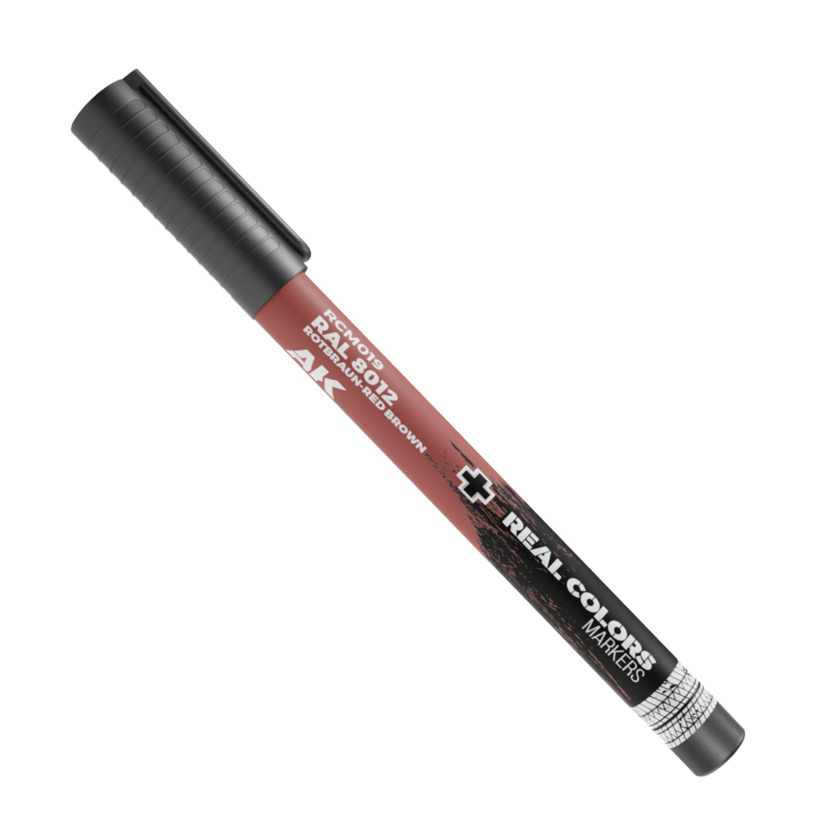 AK Interactive - Real Colors Markers - RAL 8012 Rotbraun-Red Brown