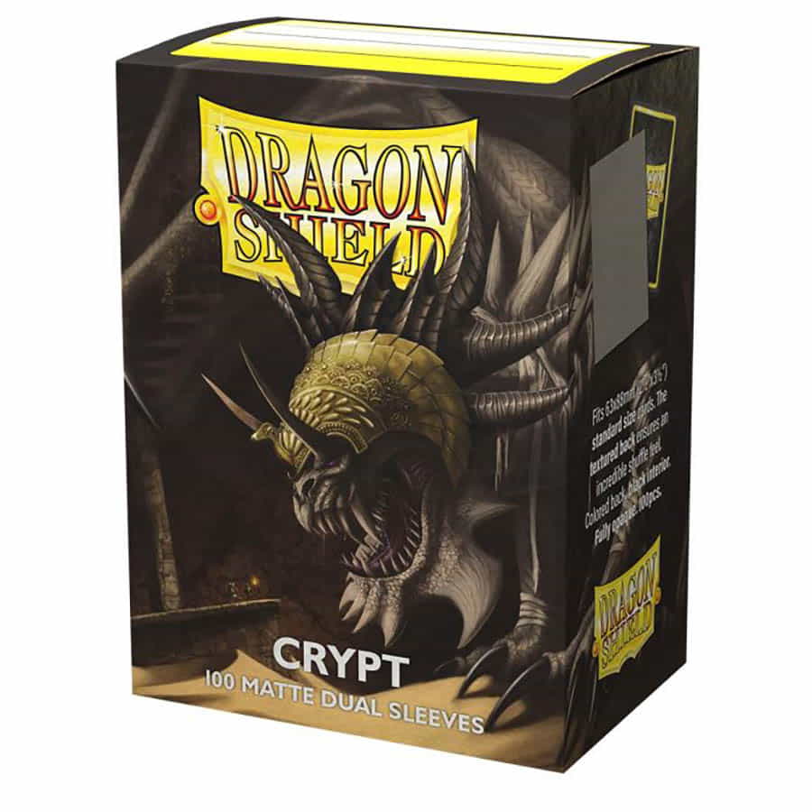 Dragon Shield: Standard Sleeves - Matte Crypt (100)