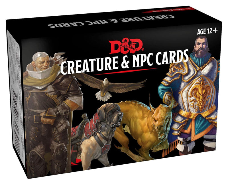 D&D Spellbook Cards: Creature & NPC Cards