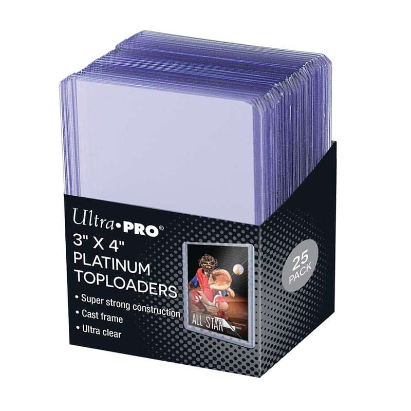 UltraPro: Toploader - 3" x 4" Ultra Clear Platinum