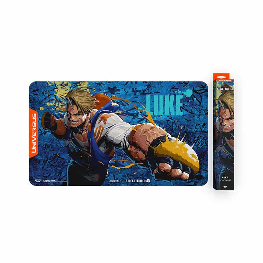 UniVersus CCG - Challenger Series - Street Fighter 6 - Playmat  - Luke