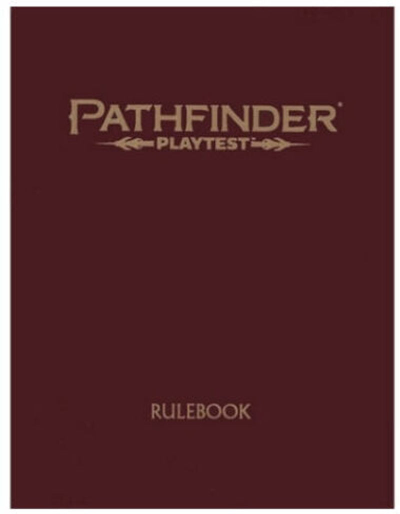 Pathfinder RPG: Playtest - Special Edition Rulebook