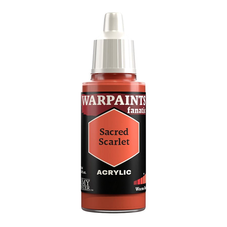 The Army Painter - Warpaints Fanatic - Acrylic - Scared Scarlet (18ml)
