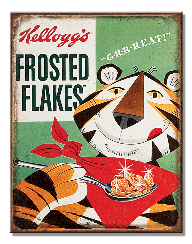 Metal Sign: Kellogg's Tony the Tiger