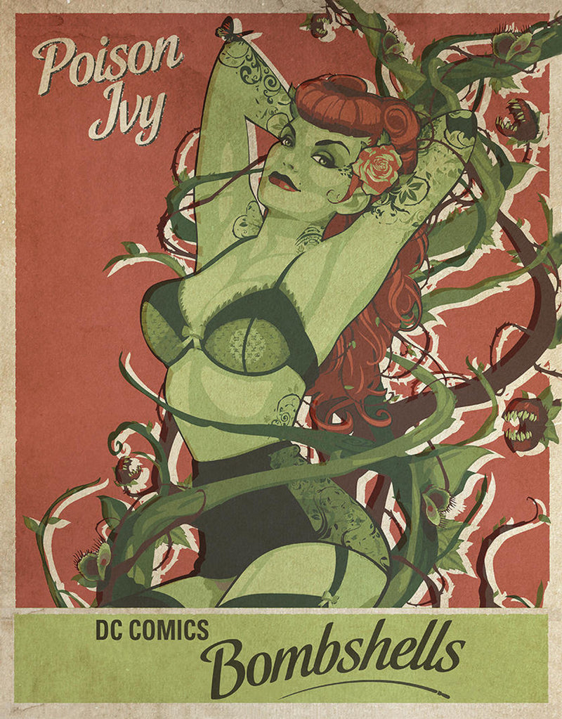 Metal Sign: Poison Ivy Bombshells