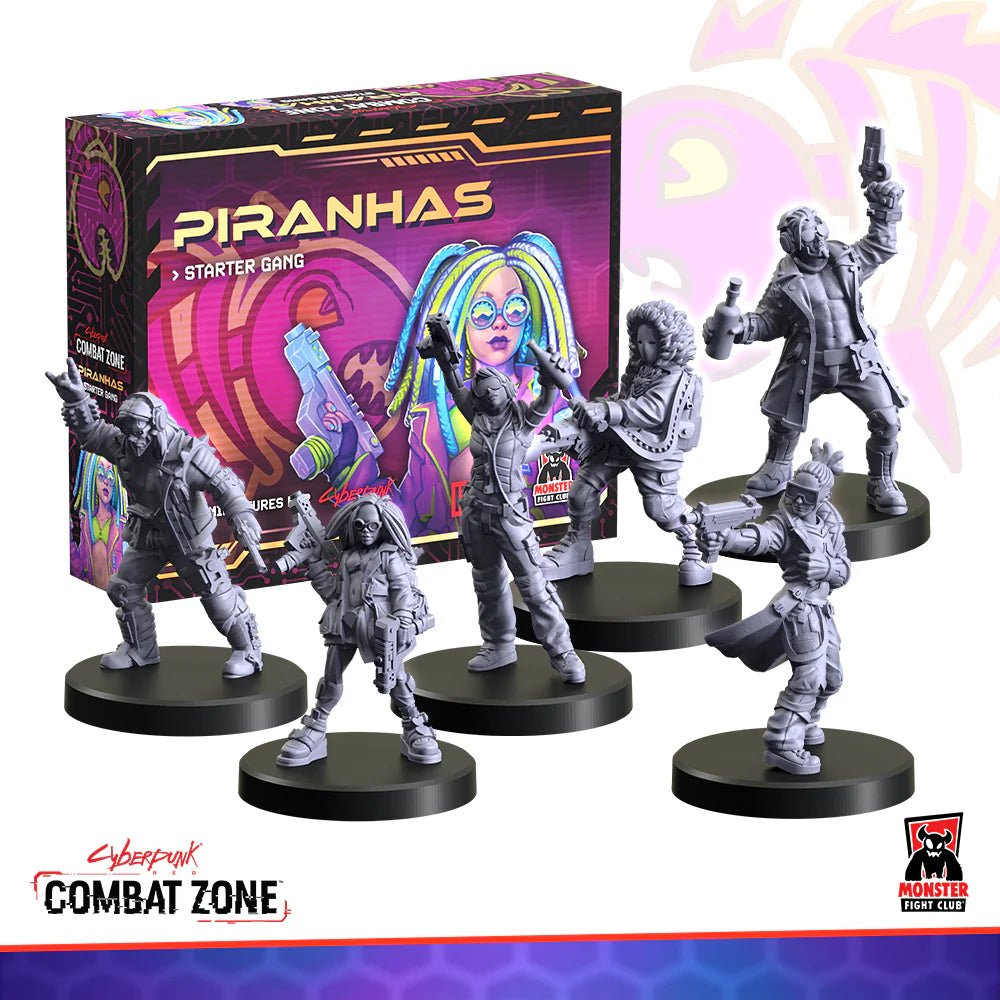 Cyberpunk RED Combat Zone - Piranhas Starter