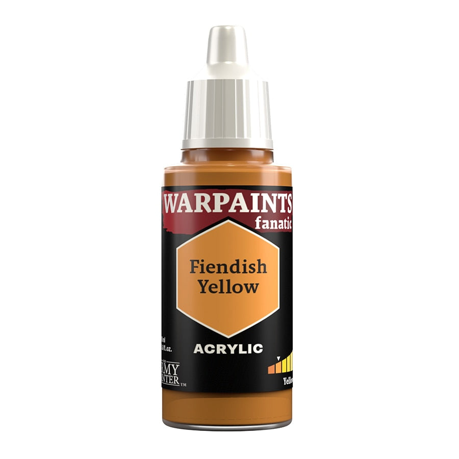 The Army Painter - Warpaints Fanatic - Acrylic - Fiendish Yellow (18ml)