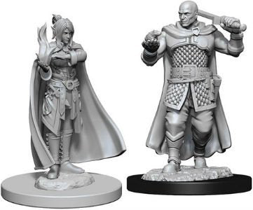 Dungeons & Dragons Nolzur’s Marvelous Miniatures: Human Ranger & Moon Elf Sorcerer