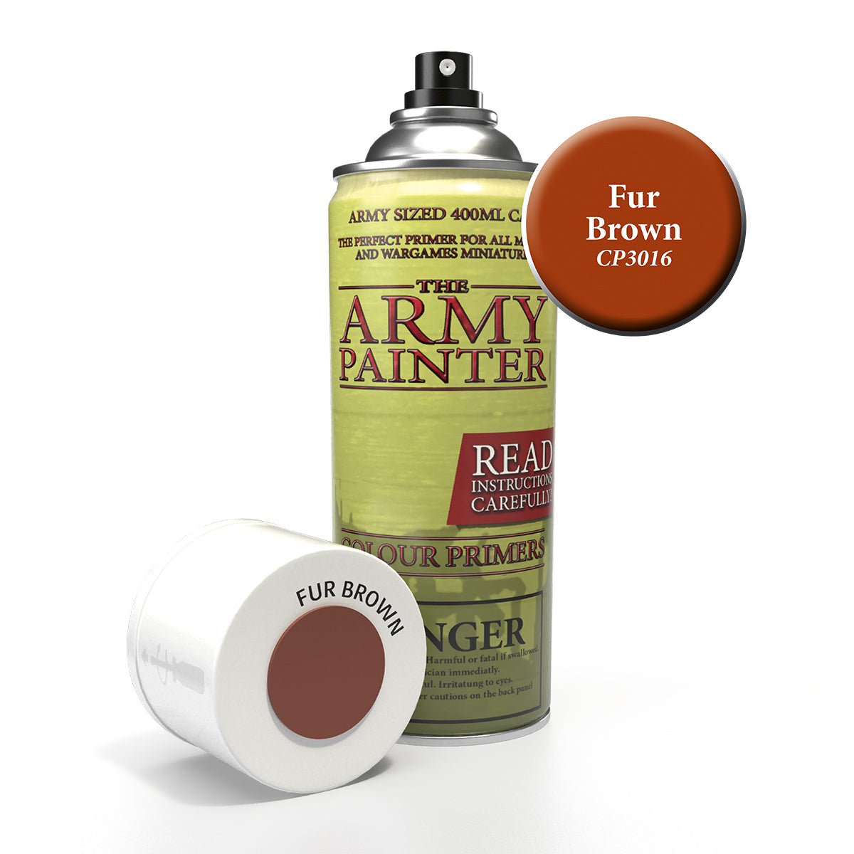 Army Painter - Base Primer - Fur Brown