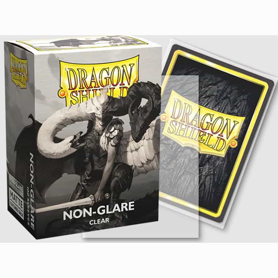 Dragon Shield: Standard Sleeves - Matte Non-Glare Clear V2 (100)