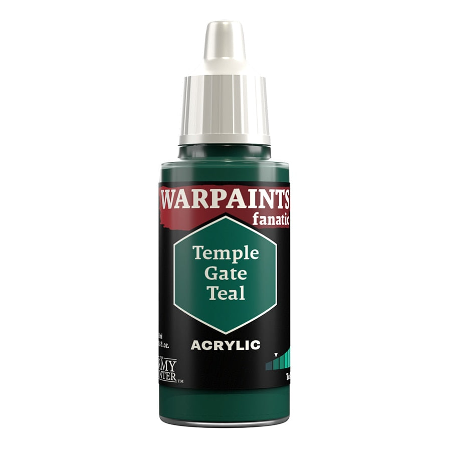 The Army Painter - Warpaints Fanatic - Acrylic - Temple Gate Teal (18ml)