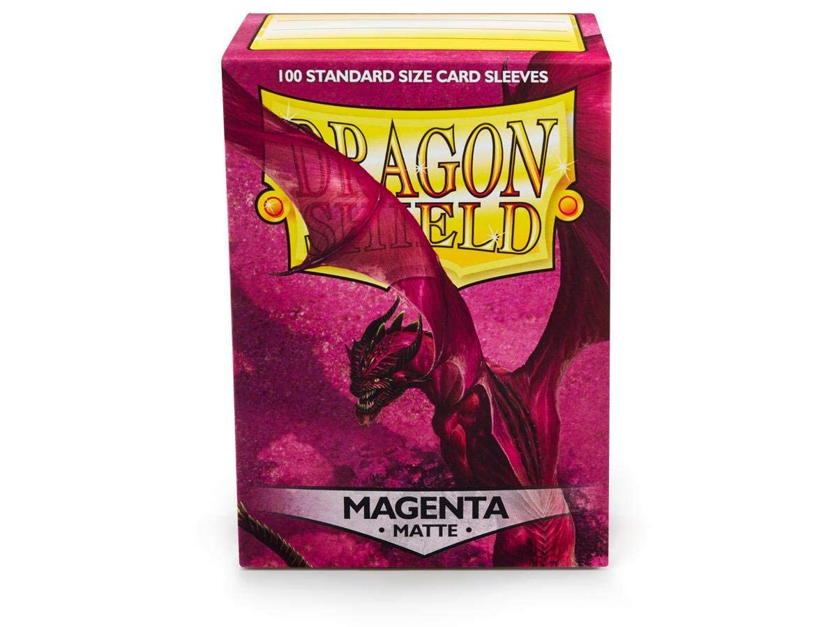 Dragon Shield: Standard Sleeves - Magenta Matte (100)