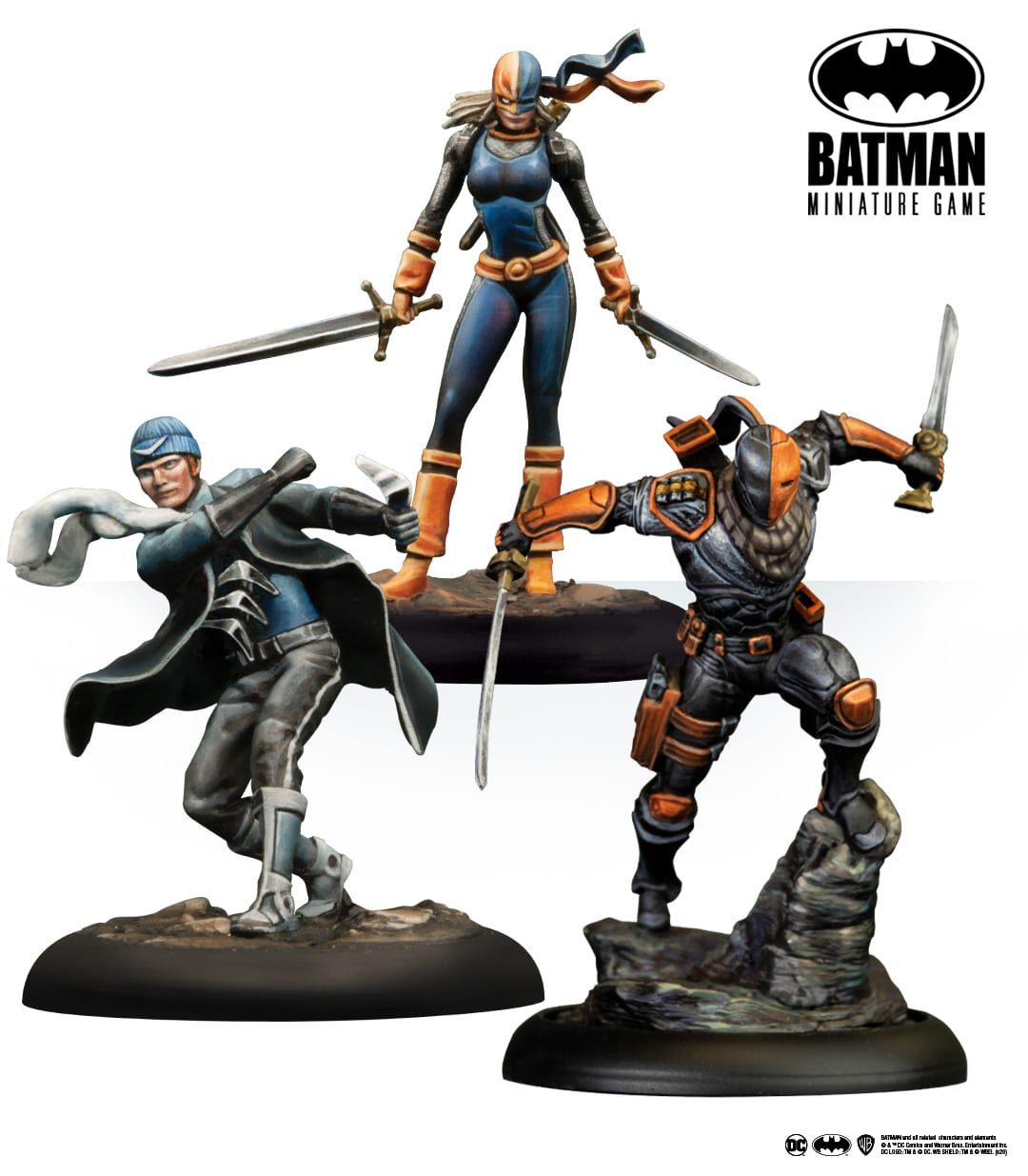FIGURINE BATMAN MINIATURE Game DC Knight Models - The Riddler Followers FIGURINE BATMAN MINIATURE Game DC Knight Models - The Riddler Followers