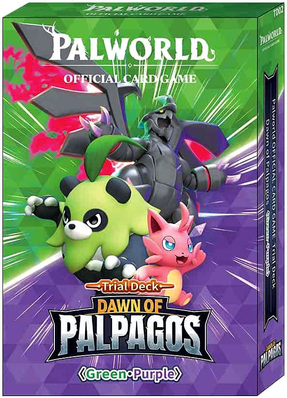 Palworld TCG - Dawn of Palpagos - Trial Deck - Green & Purple