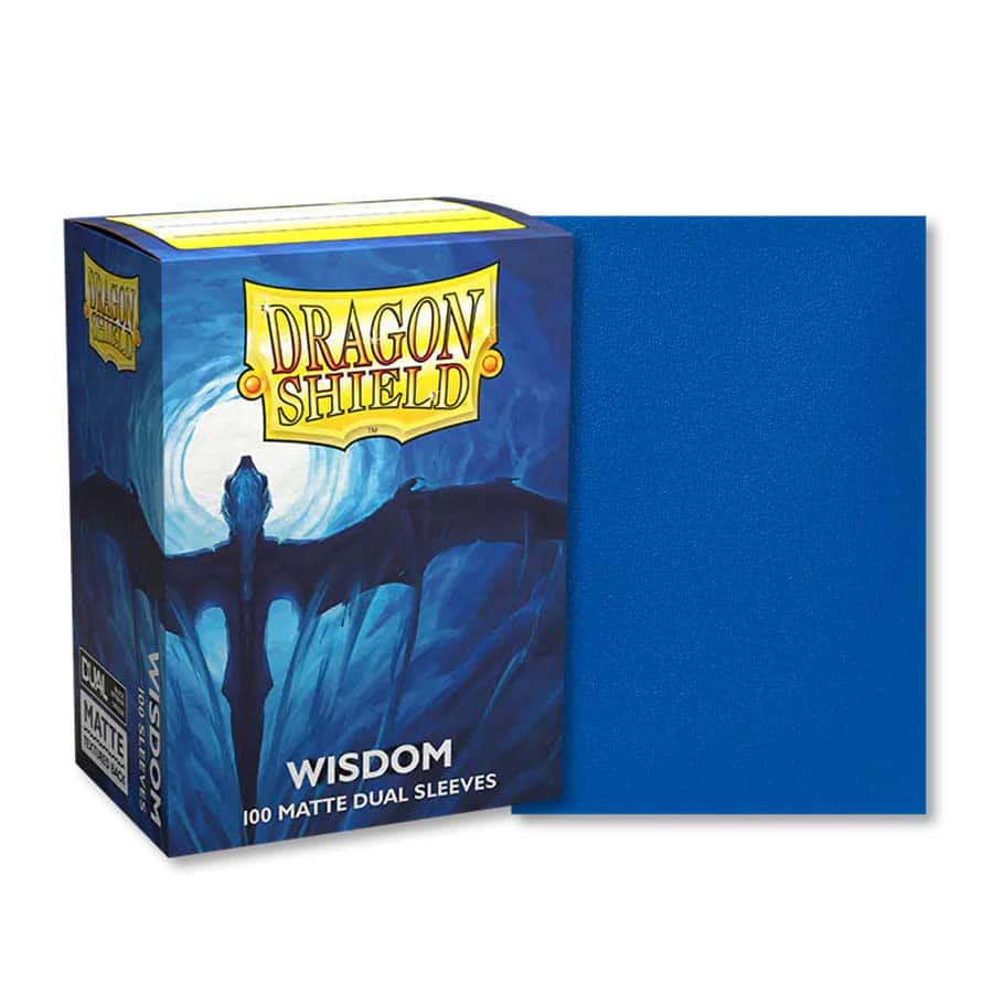Dragon Shield: Standard Sleeves - Matte Dual - Wisdom