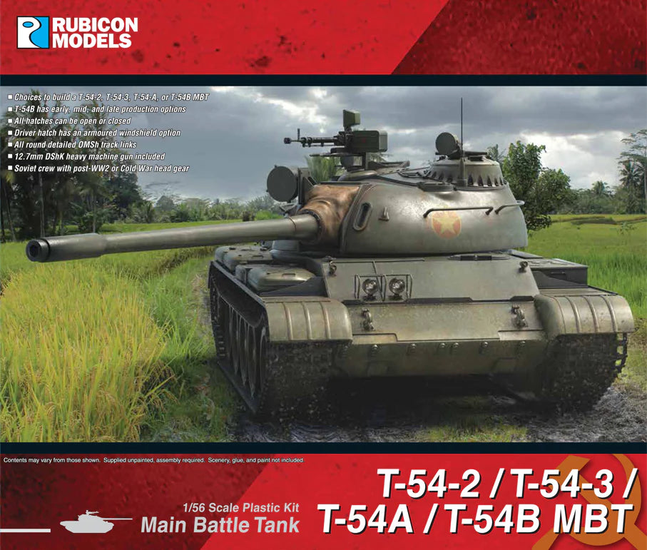 Rubicon - T-54-2 / T-54-3 / T-54A / T-54B MBT