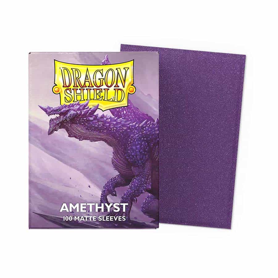 Dragon Shield: Standard Sleeves - Matte Amethyst (100)