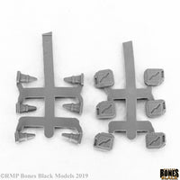 Reaper Miniatures - Bones Black - Modern Accessories (Gas Cans & Pylons)