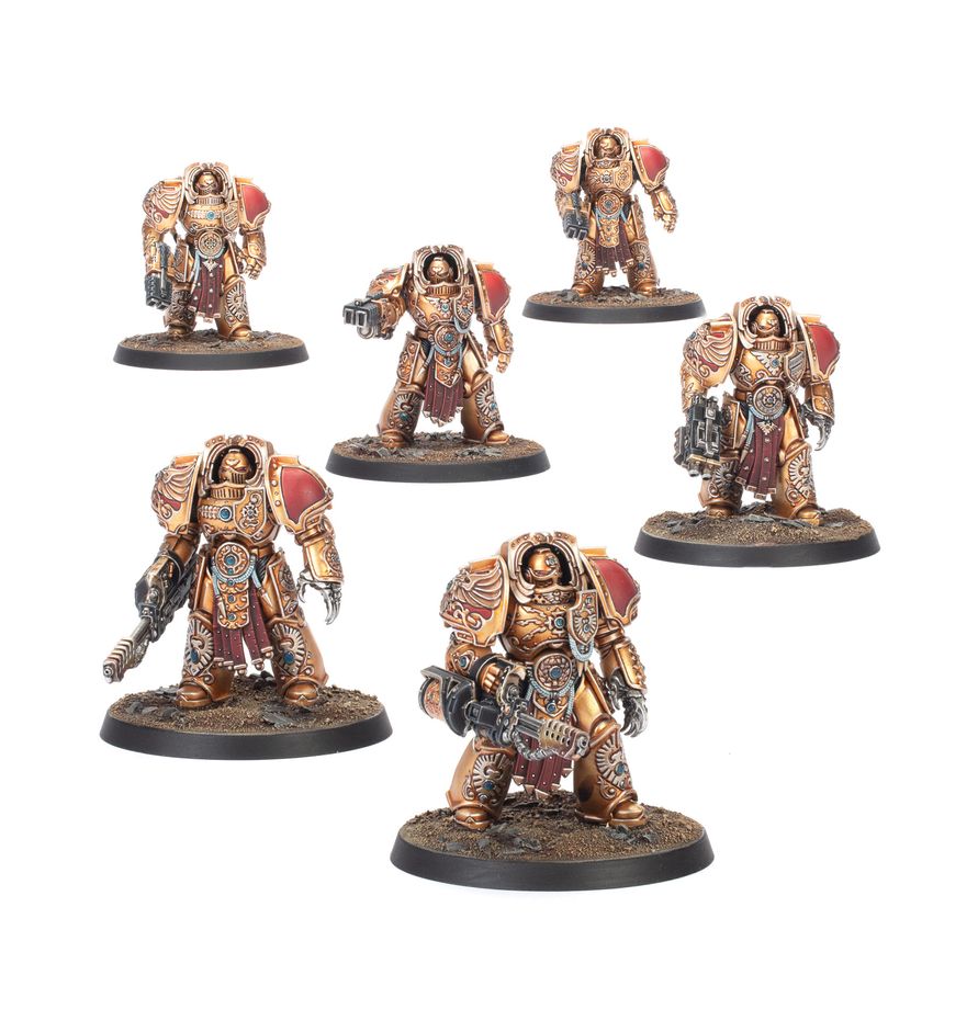 Warhammer 40K/The Horus Heresy - Custodes - Aquilon Terminator Sodality