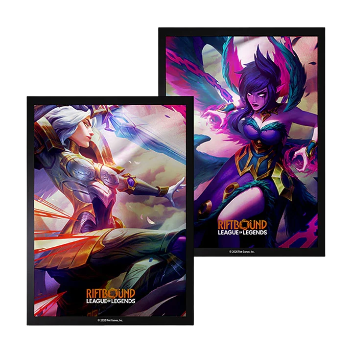 Riftbound TCG - Vendetta - Art Sleeves - Kayle vs Morgana