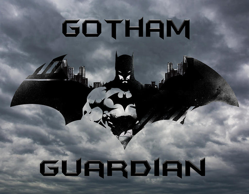 Metal Sign: Batman Gotham Guardian
