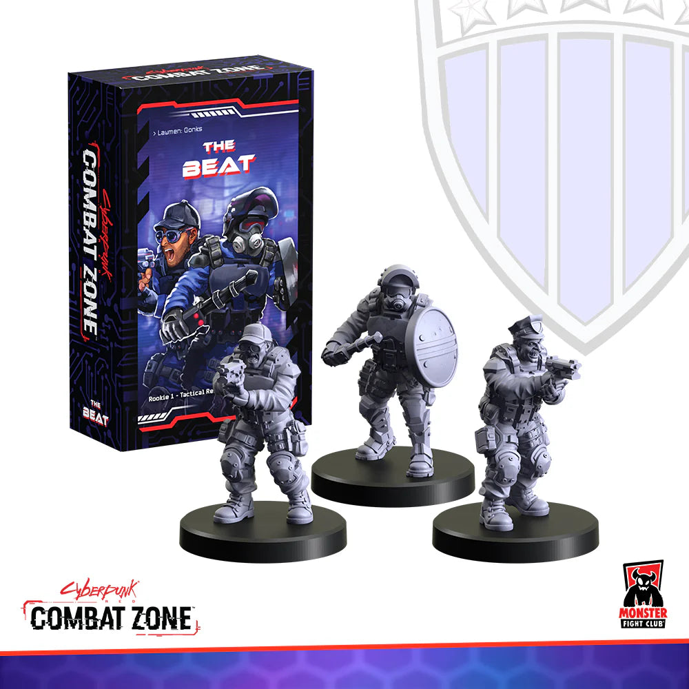 Cyberpunk RED Combat Zone - The Beat (Lawmen Gonks)