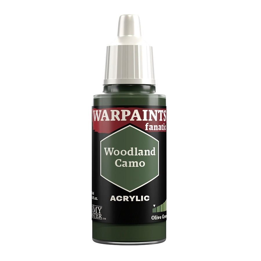 The Army Painter - Warpaints Fanatic - Acrylic - Woodland Camo (18ml)