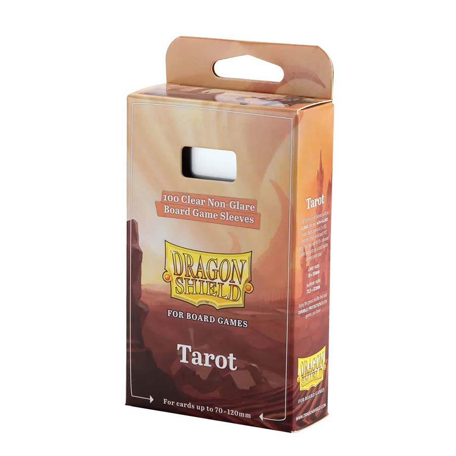 Dragon Shield - Board Game Sleeves - Clear Nonglare - Tarot