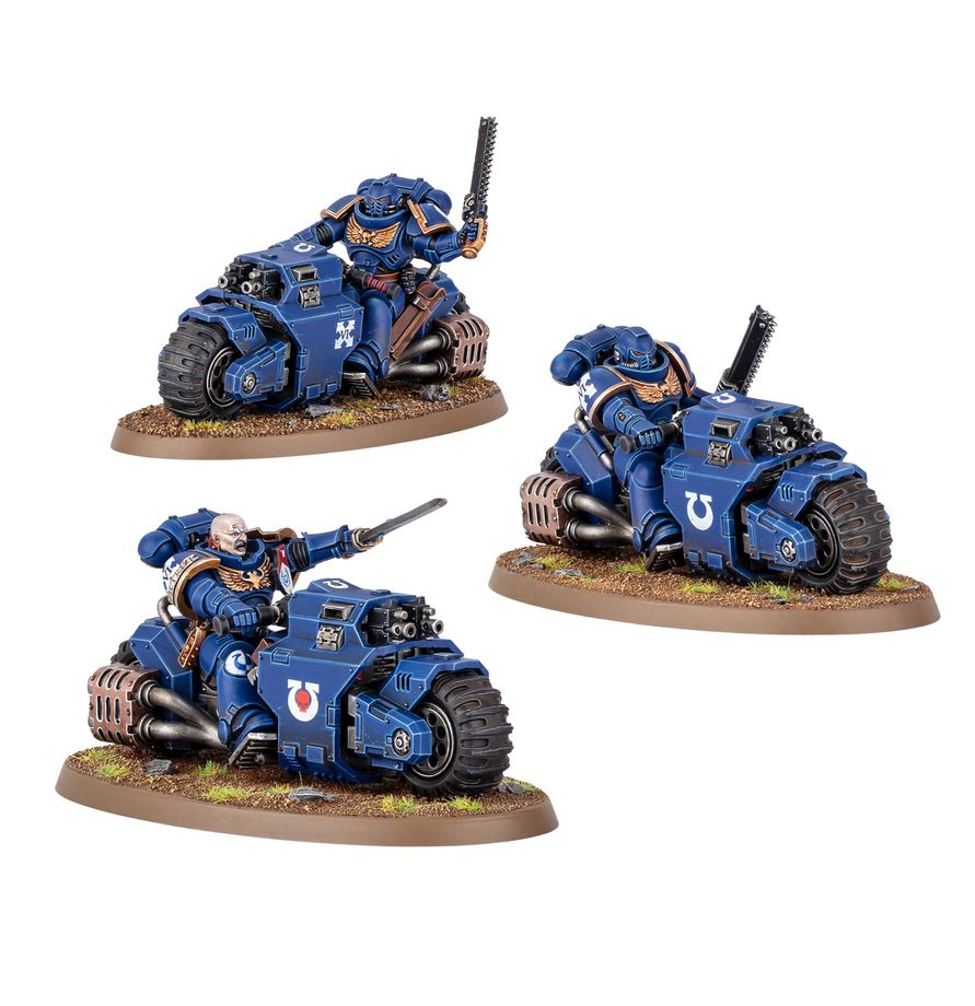 Warhammer 40K - Space Marines - Outrider Squad