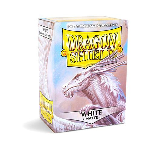 Dragon Shield: Standard Sleeves - White Matte (100)