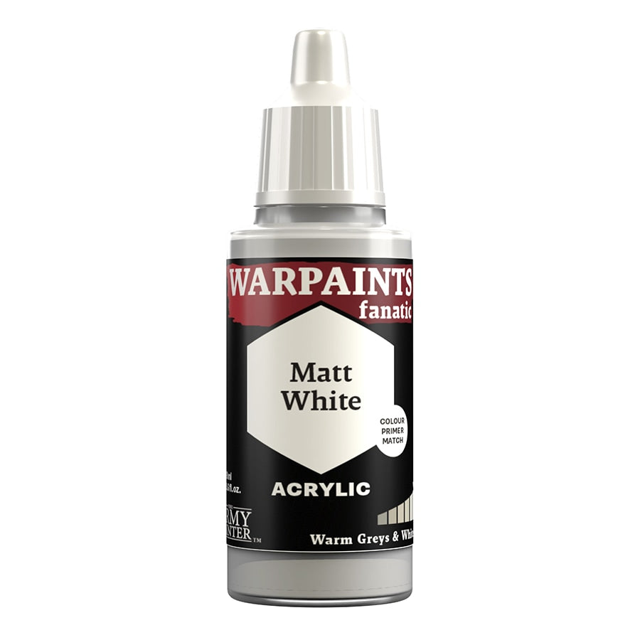 The Army Painter - Warpaints Fanatic - Acrylic - Matt White (18ml)