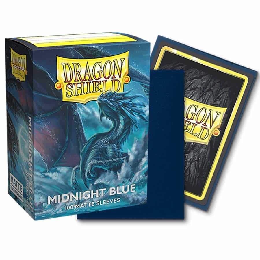 Dragon Shield: Standard Sleeves - Matte - Midnight Blue (100)