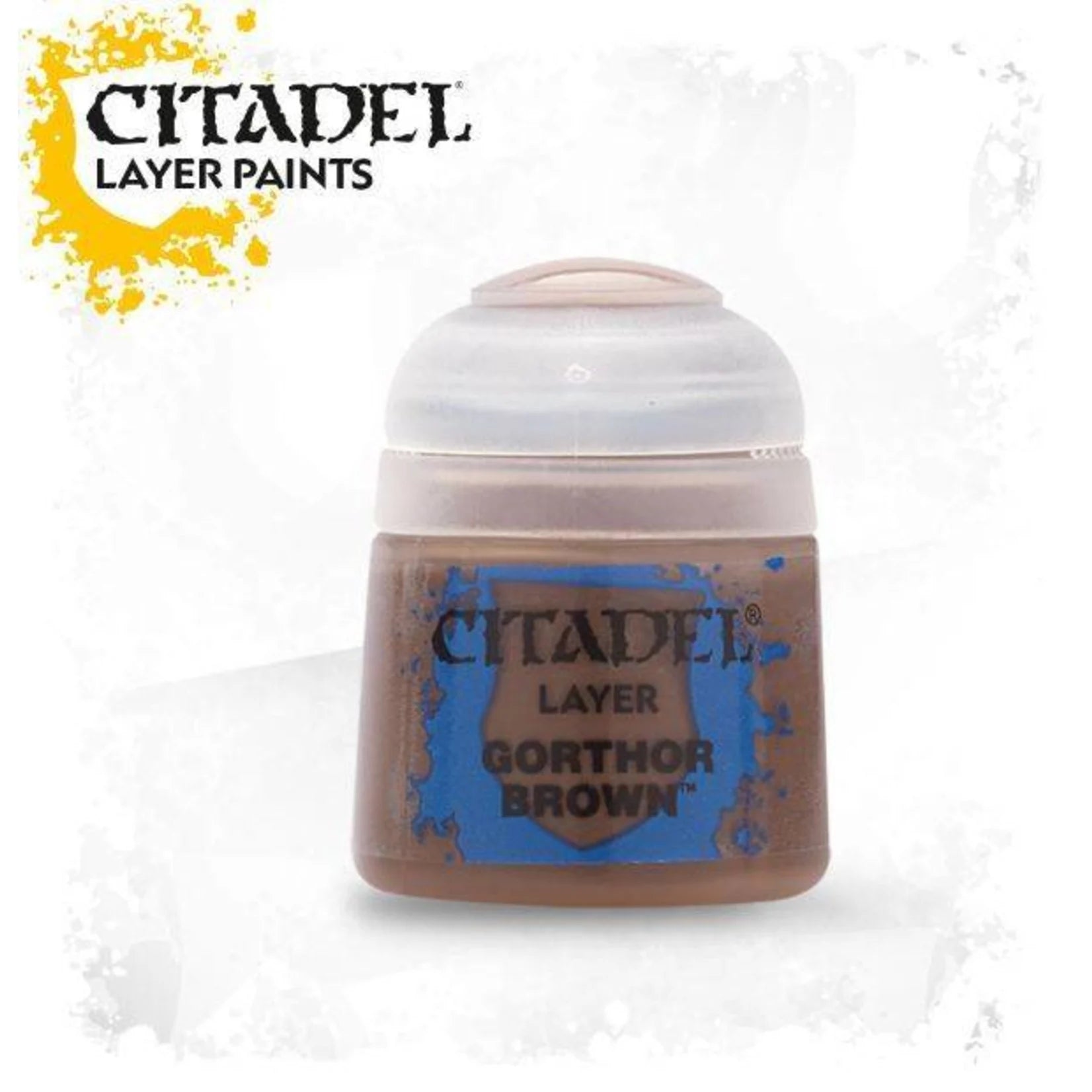 Citadel Layer Paint - Gorthor Brown (12ml)