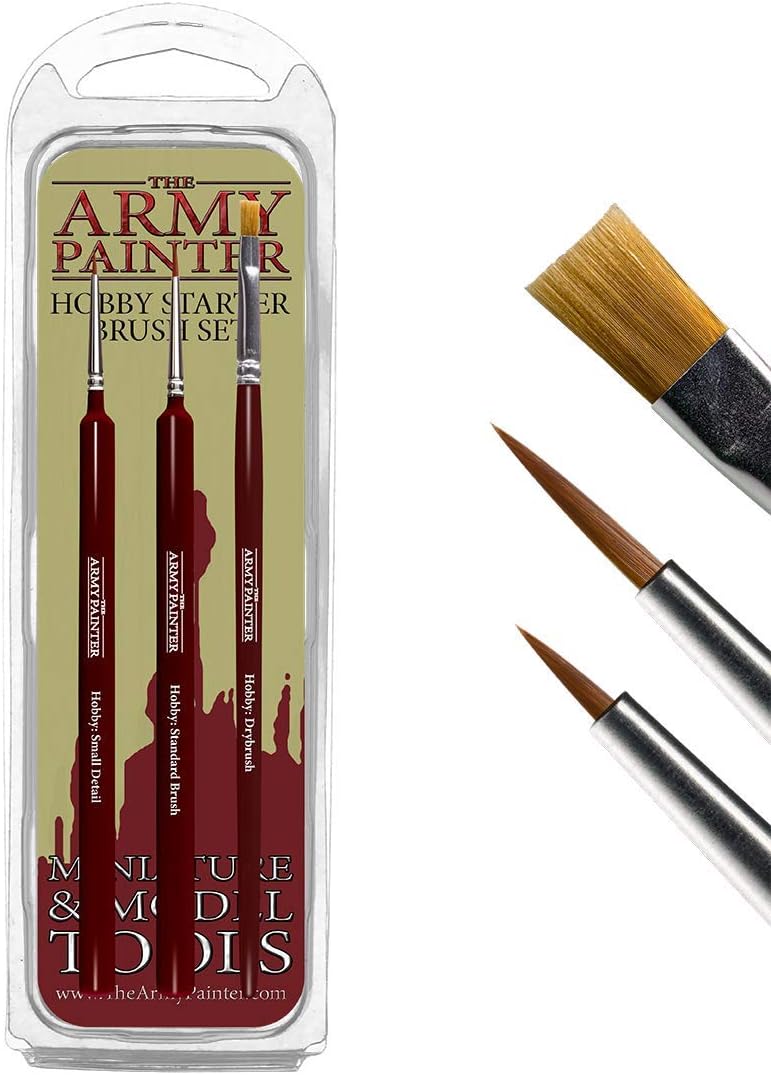 Army Painter: Brushes: Hobby Starter Brush Set
