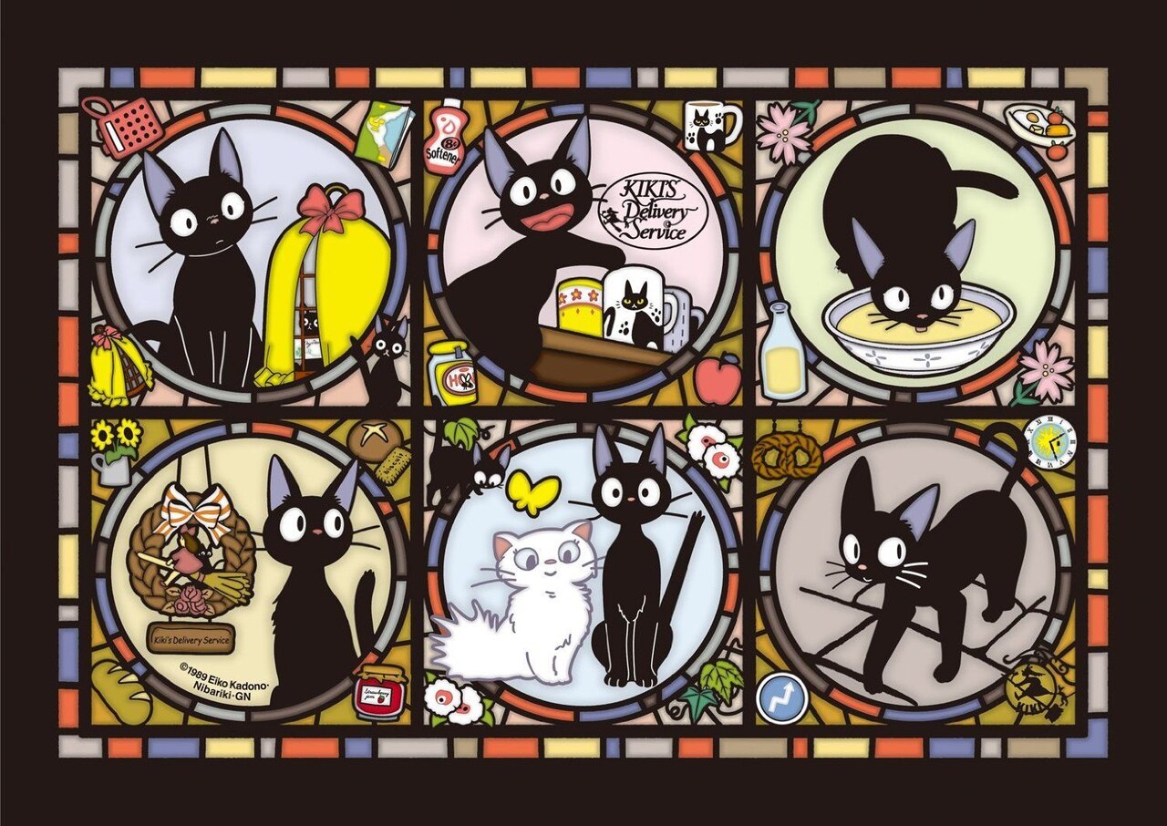 Jiji "Kiki's Delivery Service", Ensky Artcrystal 208 Piece Jigsaw Puzzle