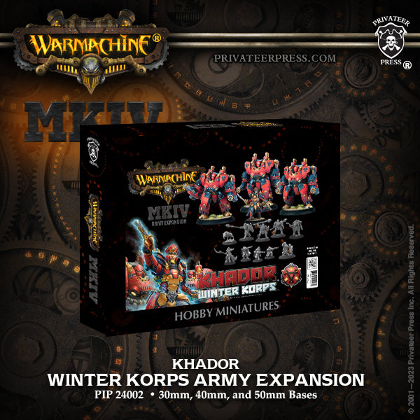 Khador Winter Korps Expansion