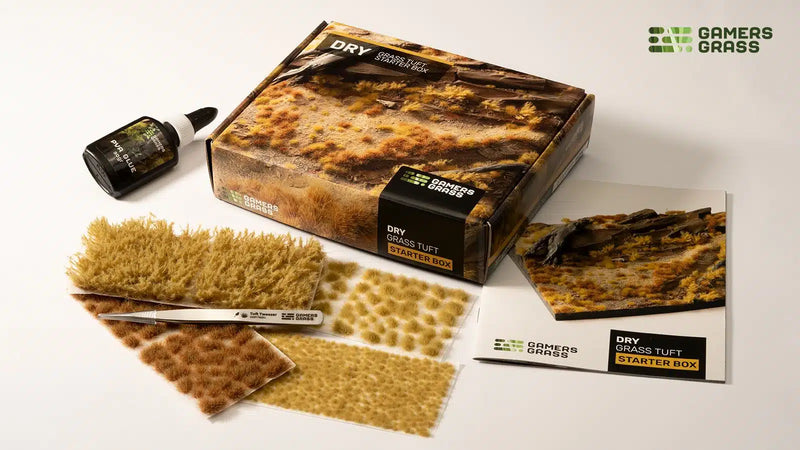 Gamer Grass - Dry Grass Tuft Starter Box