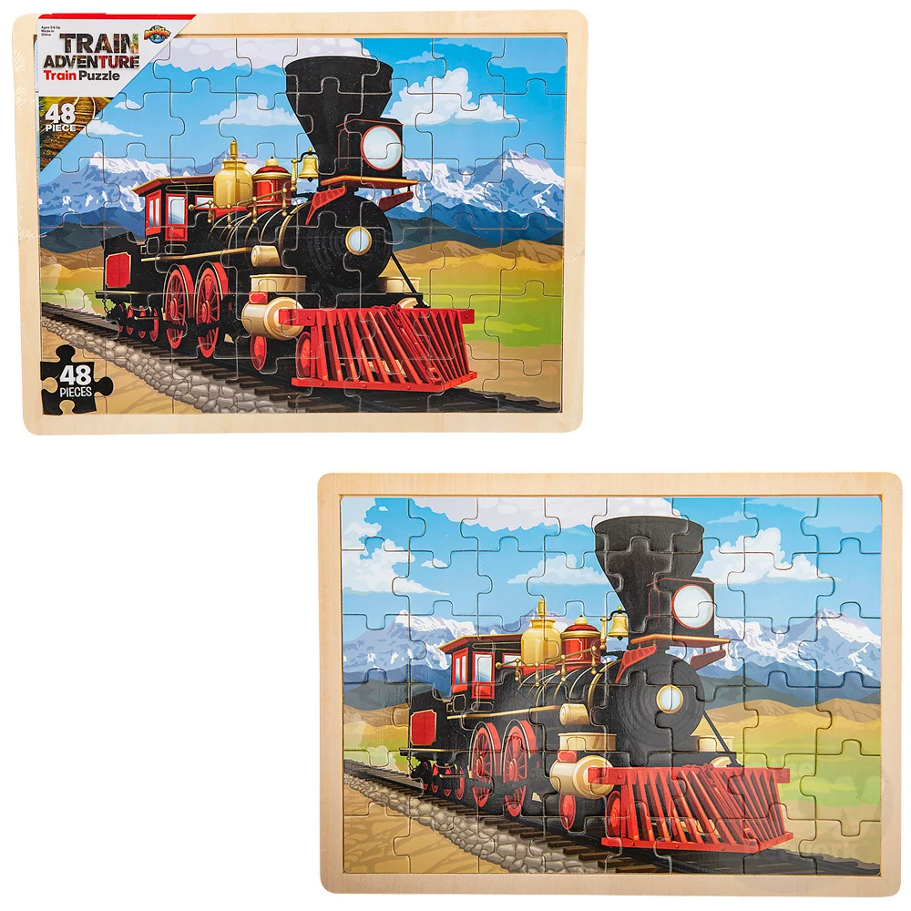 Locomotive Puzzle 48pc 15.75" X 11.75"