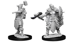 Dungeons & Dragons Nolzur’s Marvelous Miniatures: Female Half-Orc Barbarian