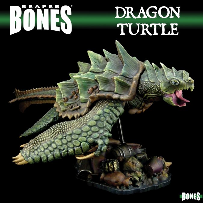Reaper Miniatures - Bones - Dragon Turtle