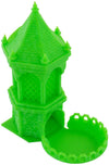 Feldherr MINIMUM with Mini Dice Tower + foam tray + RPG dice set - Green