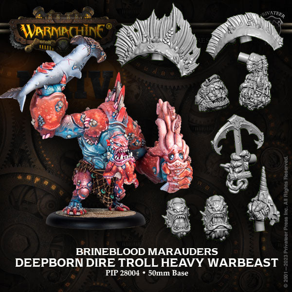 Deepborn Dire Troll (Heavy Warbeast)