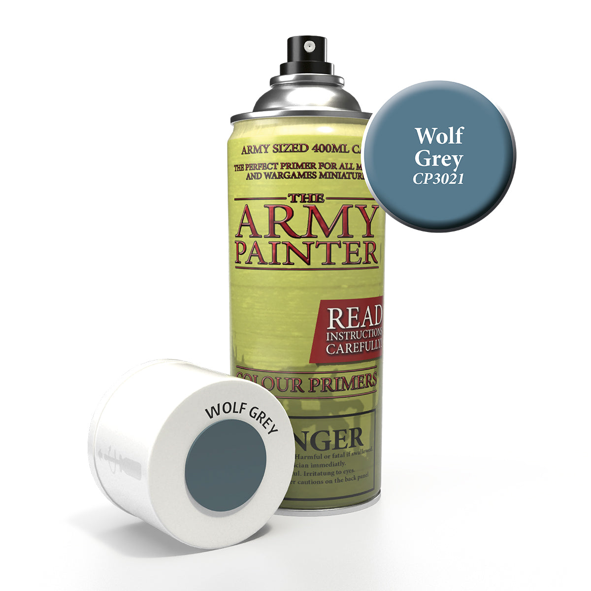 Army Painter - Base Primer - Wolf Grey