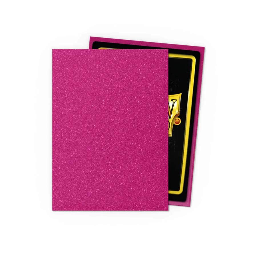 Dragon Shield: Standard Sleeves - Sparkles Series - Pink Sapphire