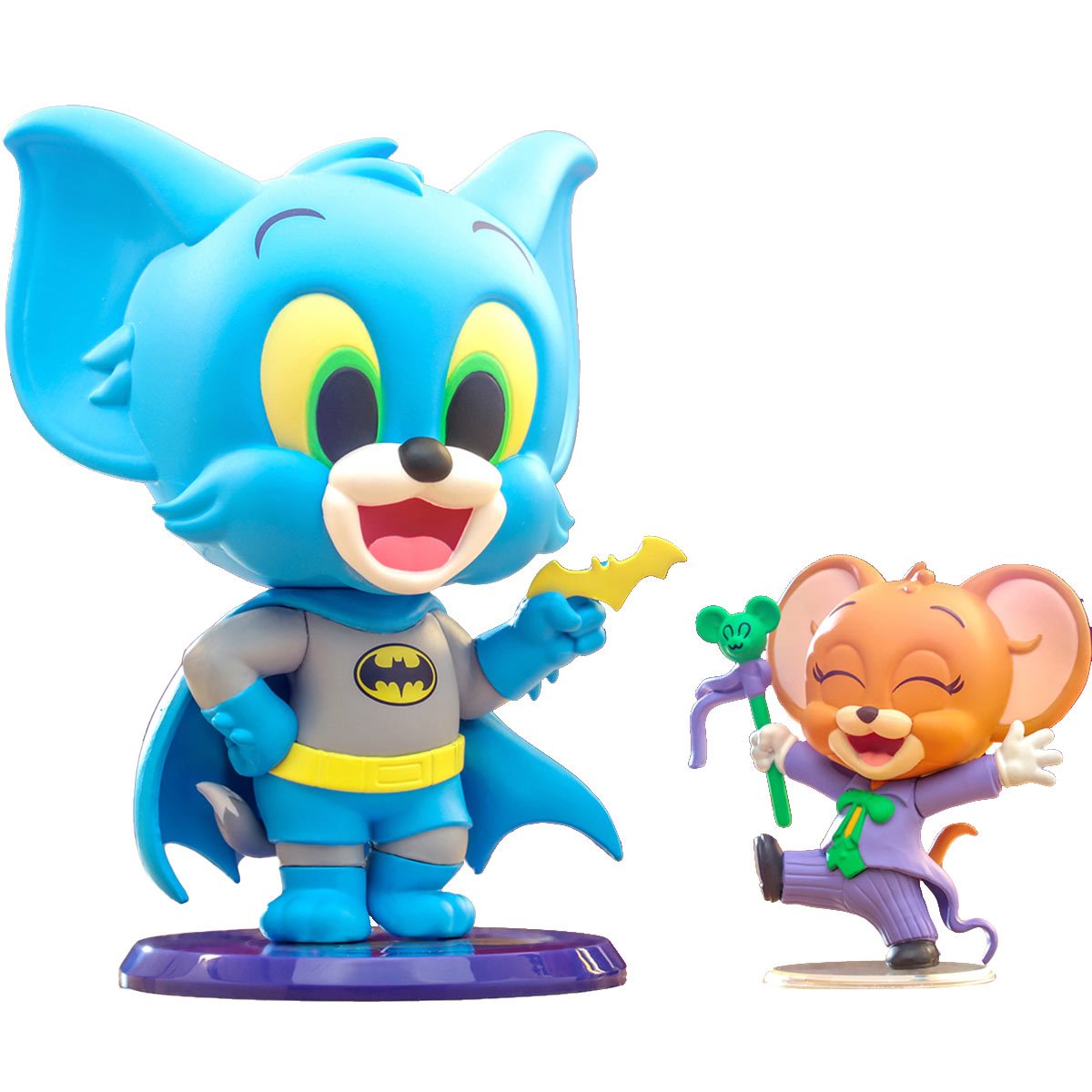 Tom and Jerry Cosbaby Batman and The Joker Collectible Set - Entertainment Earth Exclusive