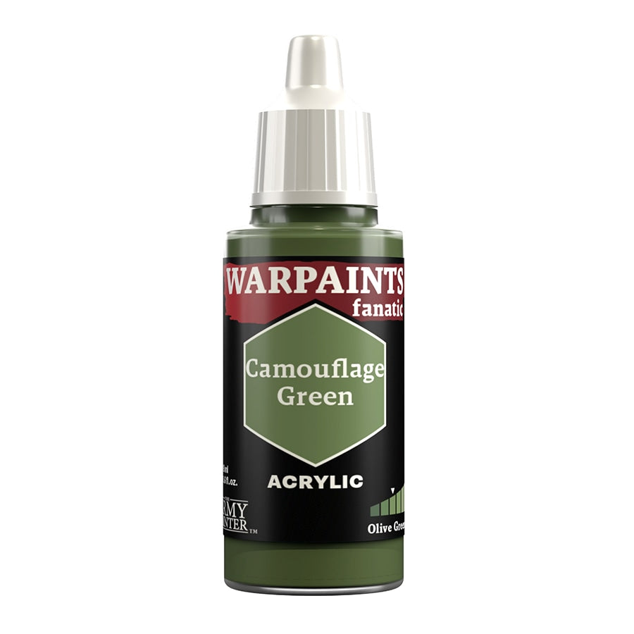 The Army Painter - Warpaints Fanatic - Acrylic - Camouflage Green (18ml)