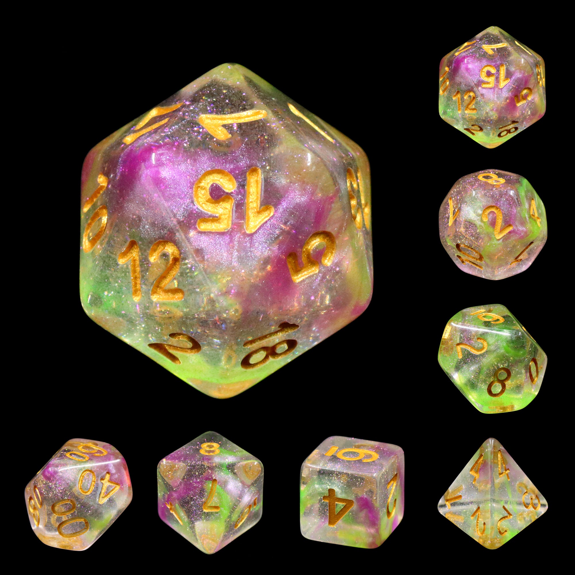 Dragon's Breath - 7ct Dice Set
