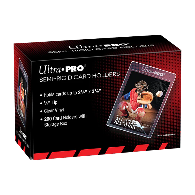Ultra-Pro - Standard Size Semi-Rigid Card Holders (200)