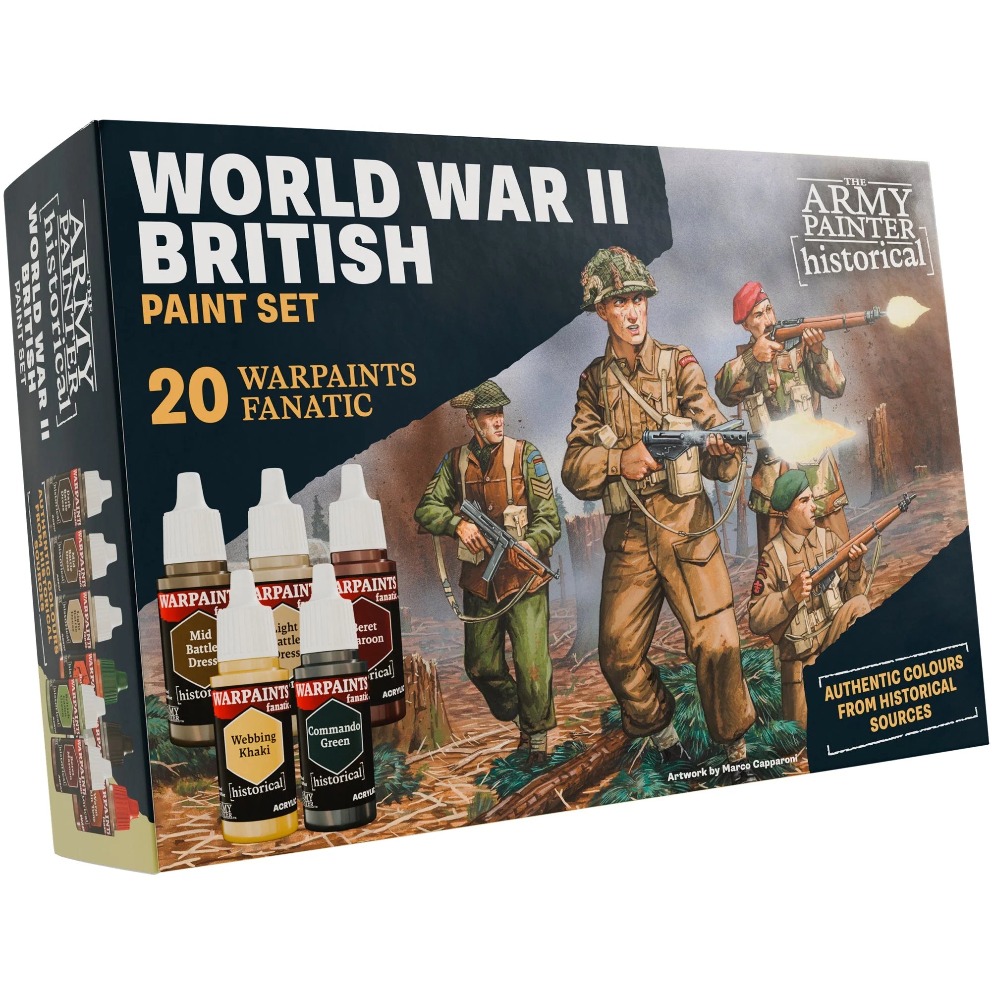 Army Painter - Warpaints Fanatic - World War II British Paint Set